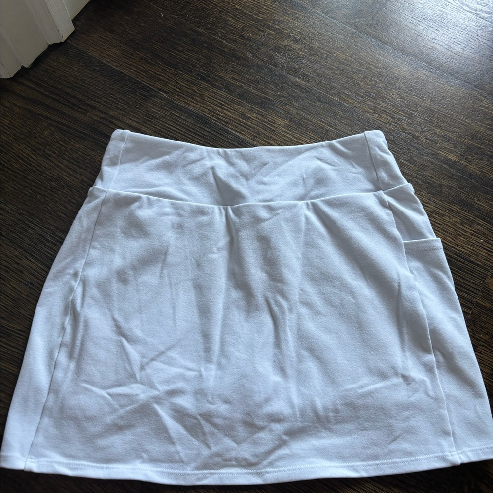 ALO Yoga White Tennis Skirt